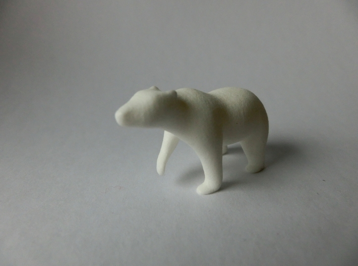 Polar bear 3d printed