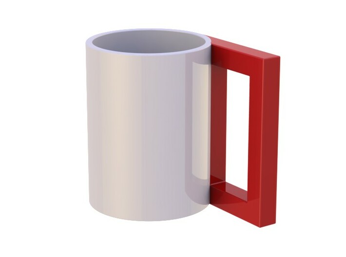 geometric mug 01 3d printed 