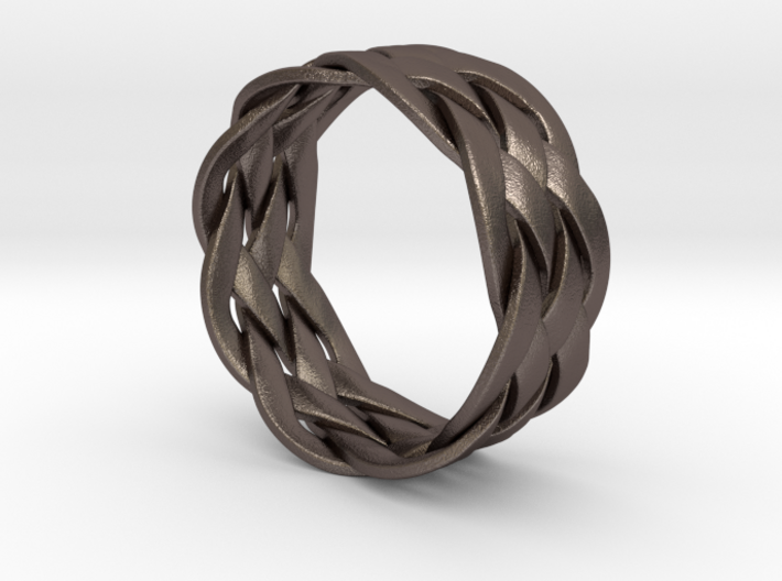 Turkshead Ring - size 11. 3d printed