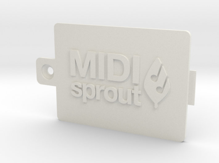 MIDI Sprout Battery Door 002a 3d printed