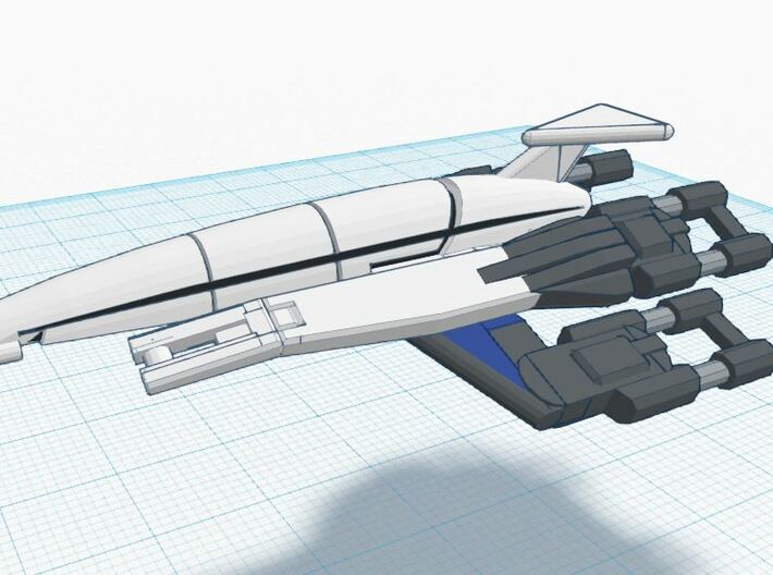 Nomad-D SR-I  50mm 3d printed XIA Tier 3 Ship **TRIBUTE** REGULATION XIA SPEC!!