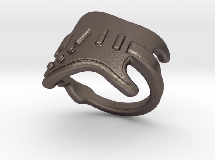 Electric Guitar Ring 22 - Italian Size 22 3d printed