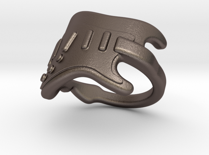 Electric Guitar Ring 24 - Italian Size 24 3d printed