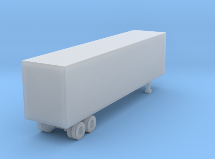 40 foot Box Trailer - Zscale 3d printed