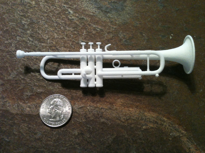 Michael's Mini Trumpet 3d printed