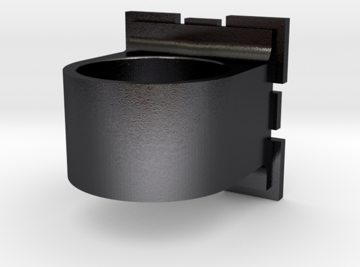 Compainion Cube Ring 3d printed