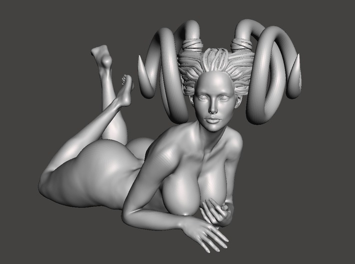 Evil Girl-Sexy Pose-010-25cm 3d printed 