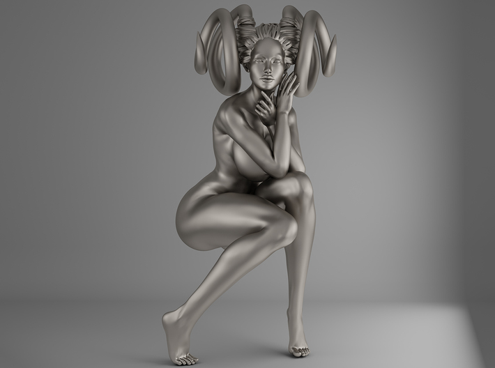 Evil Girl-Sexy Pose-009-25cm 3d printed