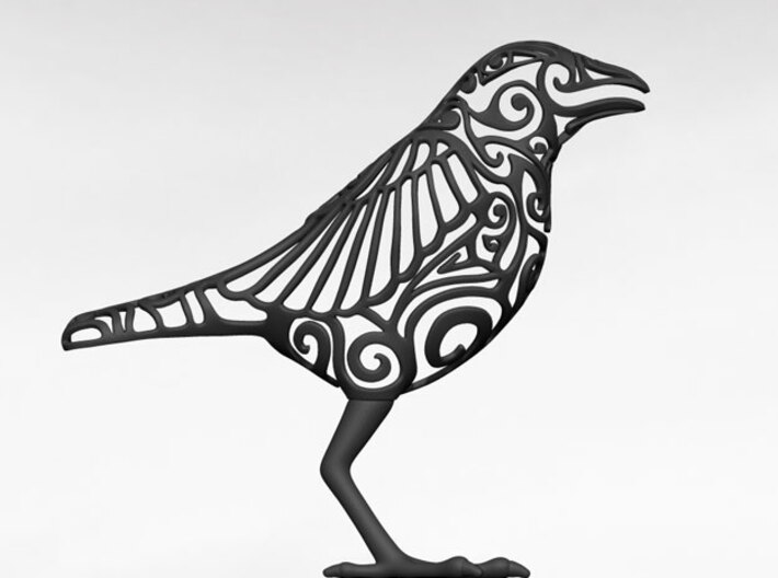 Odin's Raven 3d printed 