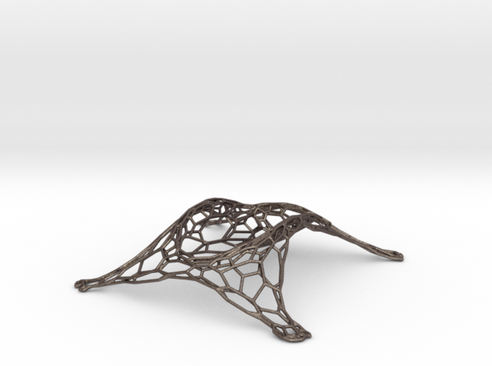 Tessellated Wine Bottle Stand 3d printed