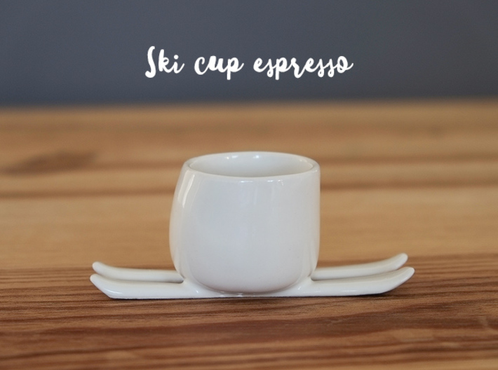 Ski cup espresso 3d printed 