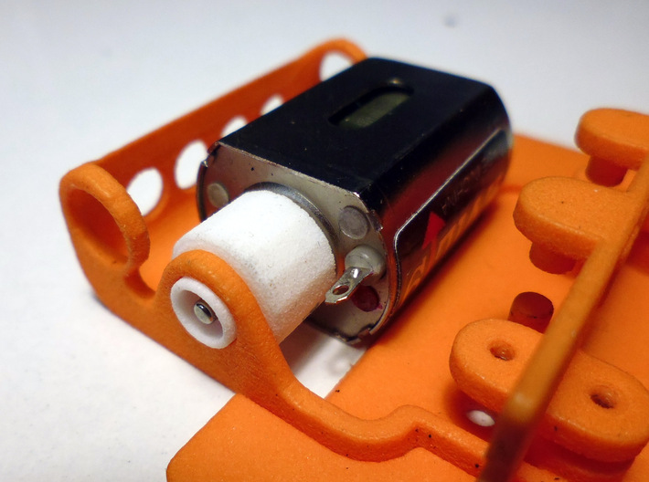 Motors adapter 3d printed