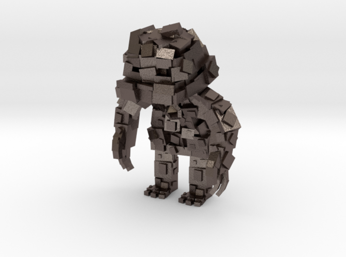 Minecraft Rock Monster 3d printed