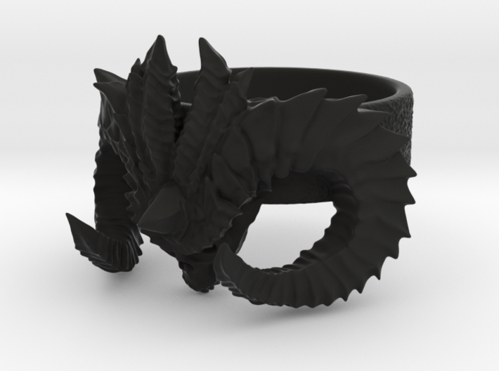 Diablo Ring (Size 3,5) 3d printed