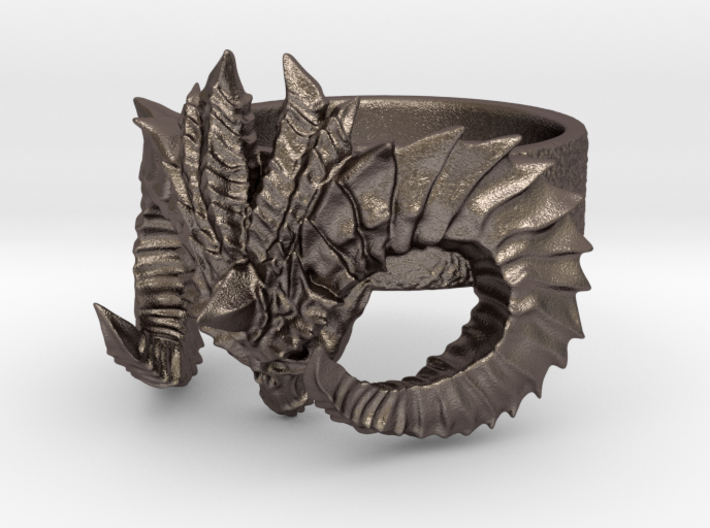 Diablo Ring (Size 3,5) 3d printed