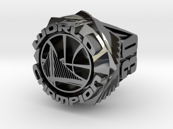 Curry Championship Ring 3d printed
