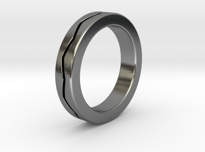 Ring CS02-flat 3d printed 