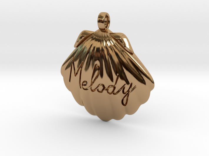 Melodys Pendent From Little Mermaid 3d printed
