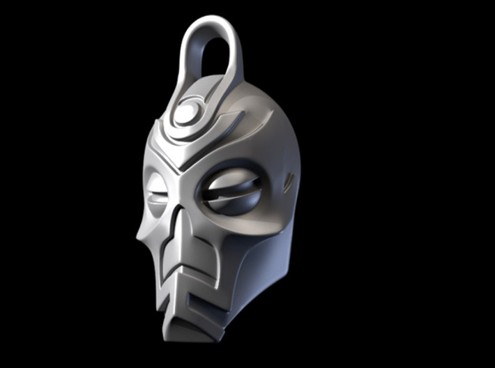 Dragon Priest Mask KeyChain 3d printed