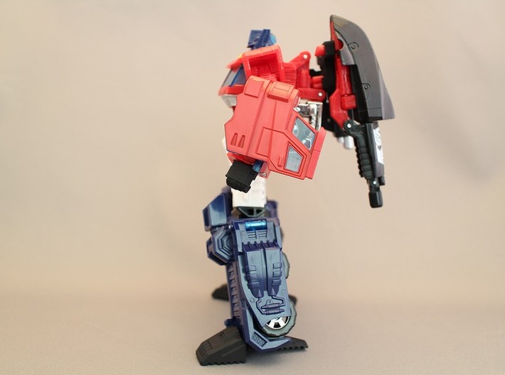 Classics Optimus Prime Weapon Hold Parts 3d printed 
