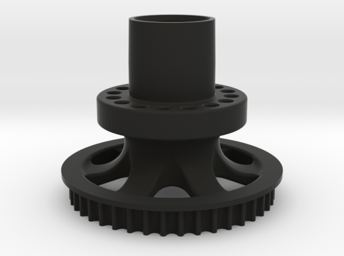 Rear Hub - One Piece For KP Spokes 3d printed