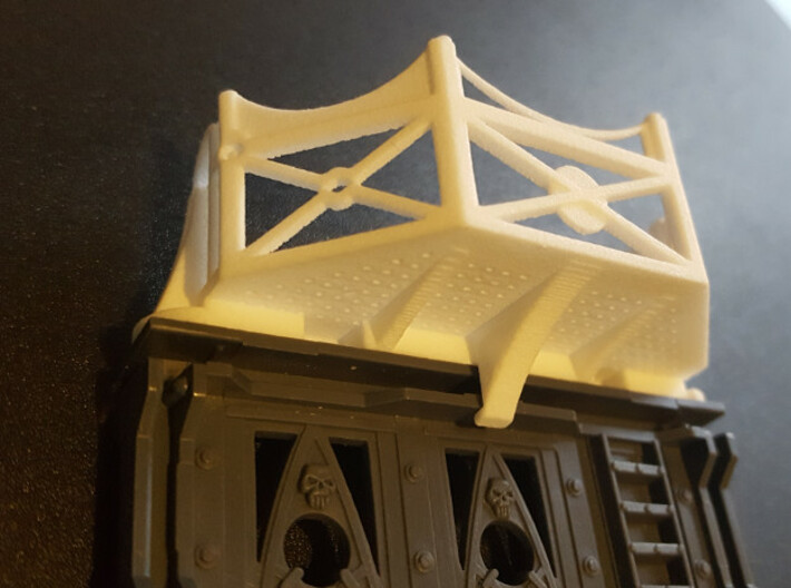 Hive Balcony V1 3d printed Prototype mounted on bulkhead
