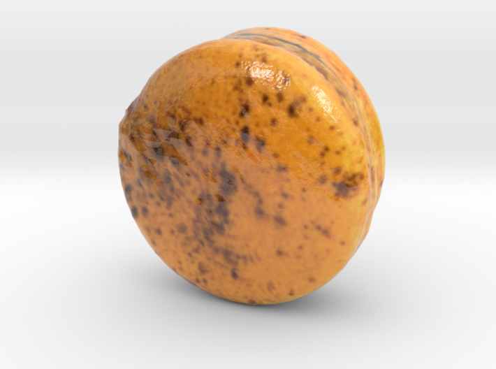 The Passionfruit Macaron-mini 3d printed