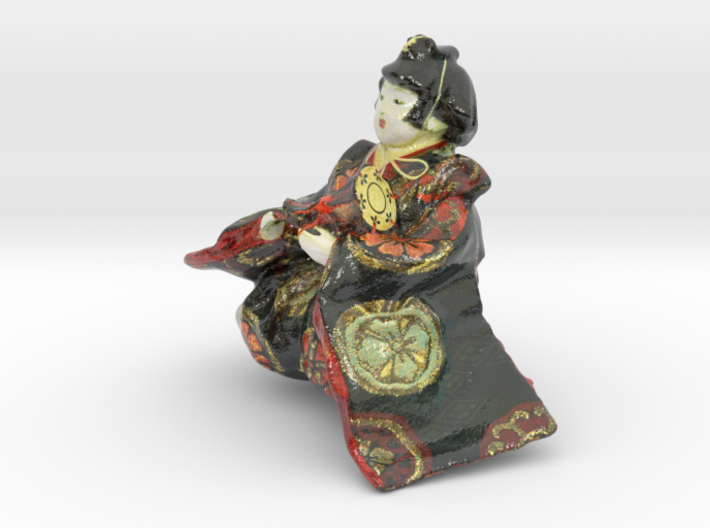 The Japanese Hina Doll-3-mini 3d printed
