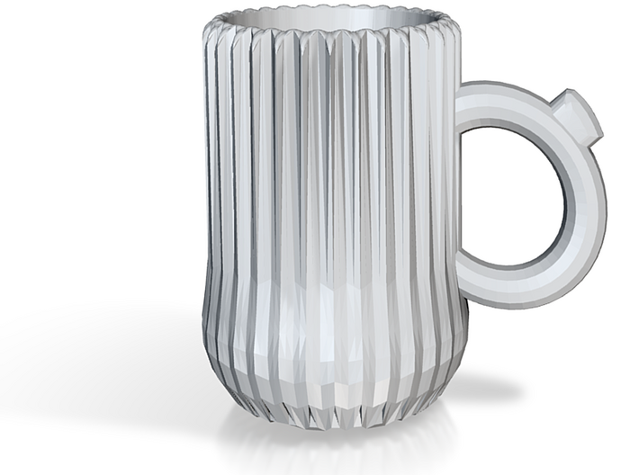 Ridge mug 3d printed