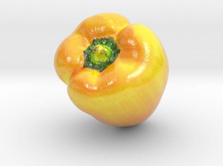 The Yellow Pepper-2-mini 3d printed