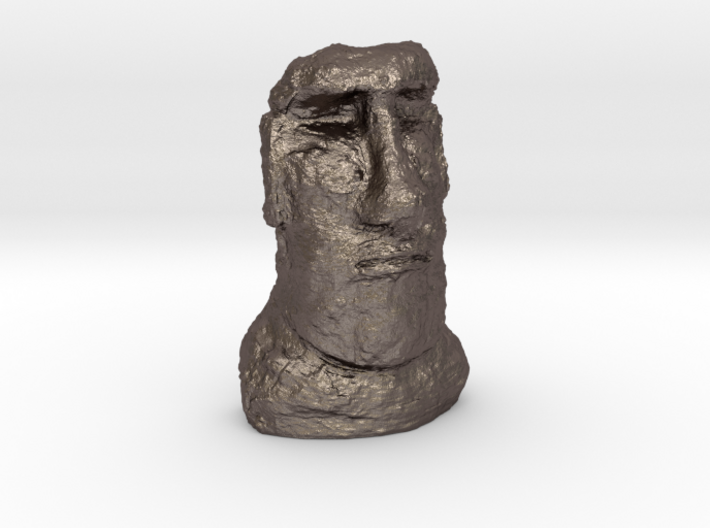 HO Gauge Moai Head (Easter Island head) 3d printed