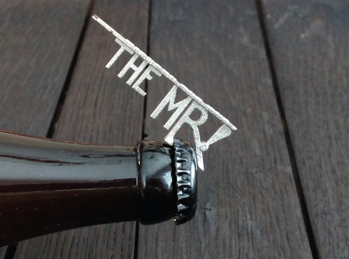 The Mr Bottle Opener Keychain 3d printed