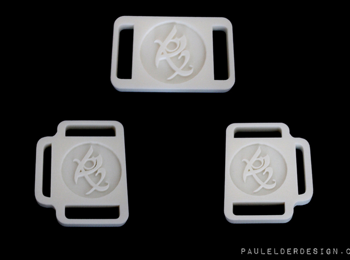 TMI Fearless Rune Buckle 3d printed This is for the Belt Buckle. To purchase side strap buckles see below :)