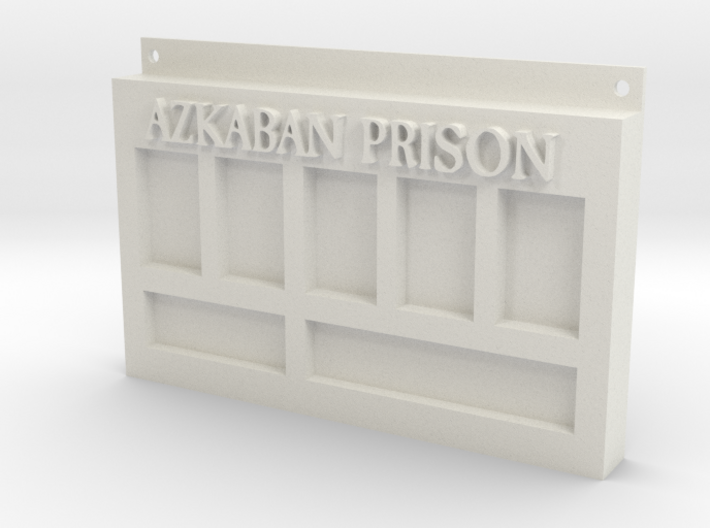 Azkaban Prison Sign 3d printed