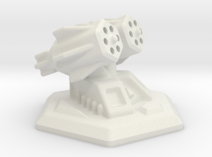 Missile Tower 3d printed