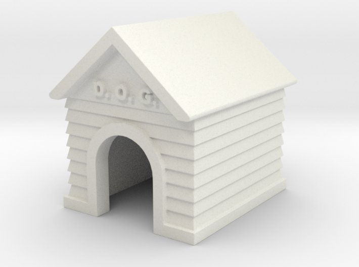Doghouse - 'O' 48:1 Scale 3d printed