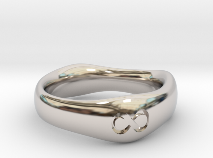 Cymatic Ring UK Size Z 3d printed