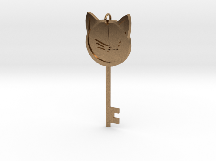 Cat Key Pendent 3d printed