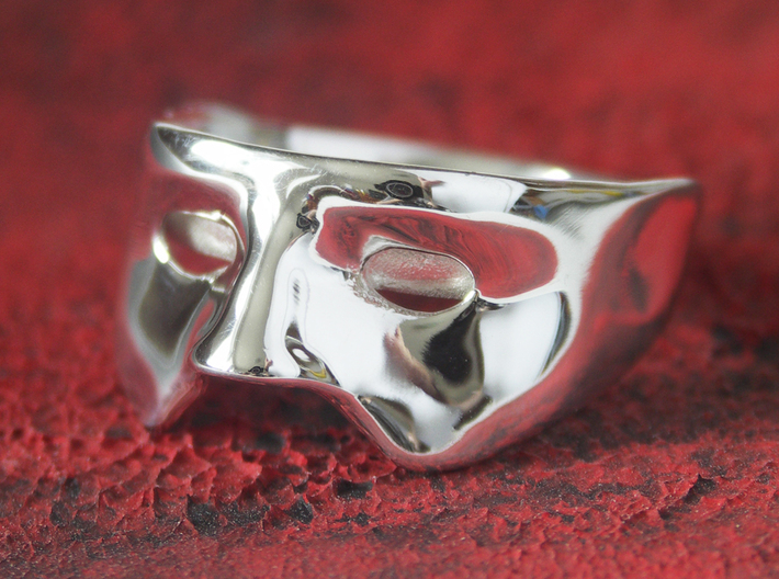 Mask Ring - US Size 12 3d printed