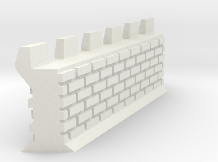 Castle Panic Wall 3d printed