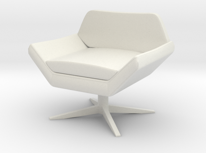 1:12 Sly Lounge Chair 3d printed