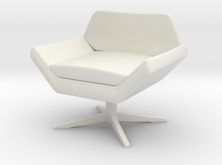 1:24 Sly Lounge Chair 3d printed