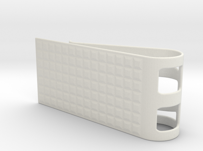 Square Pattern Money Clip 2 3d printed