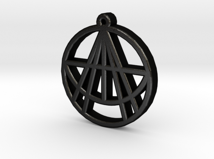Astralizey Logo Pendant/Keychain 3d printed