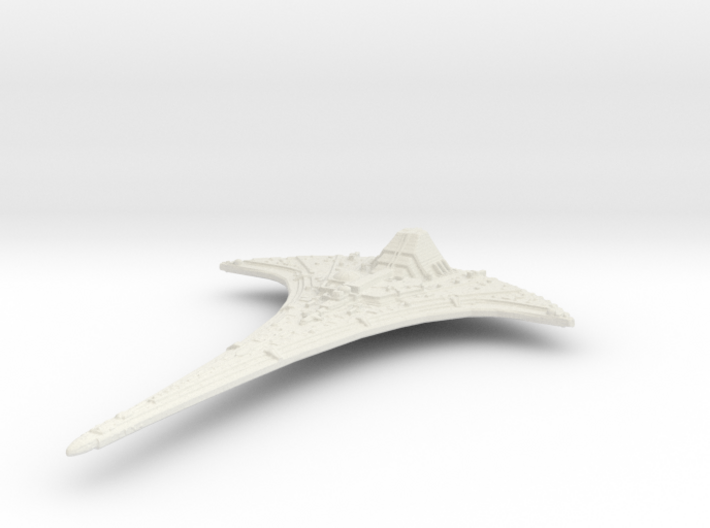 Ancient Ship (120mm with shuttle) 3d printed 
