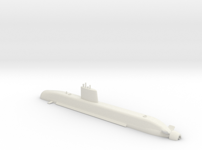 1/700 Barracuda Class Submarine (Waterline) 3d printed
