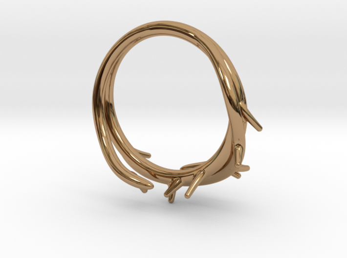 Thorn Ring 3d printed 