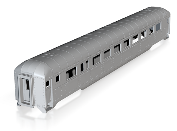 H0 Scale DRGW streamstyle coach 3d printed