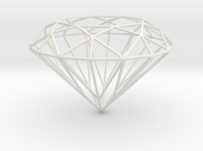 Voronoi Diamond 3d printed