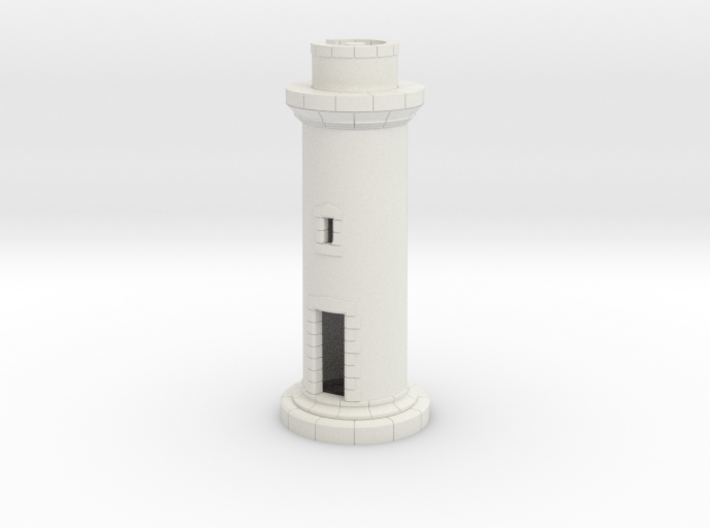 HOpb10 - Small brittany lighthouse 3d printed